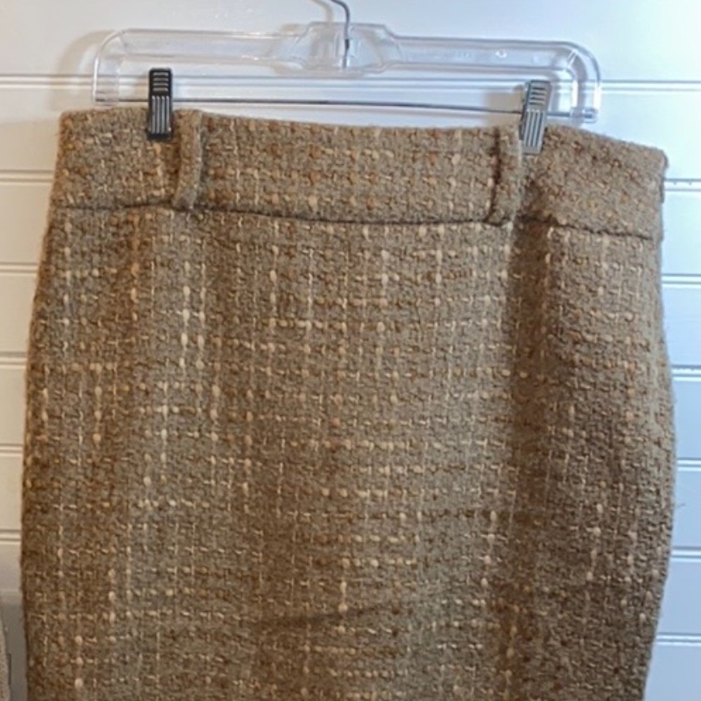 Vintage Dolce & Gabbana part alpaca skirt 46/12